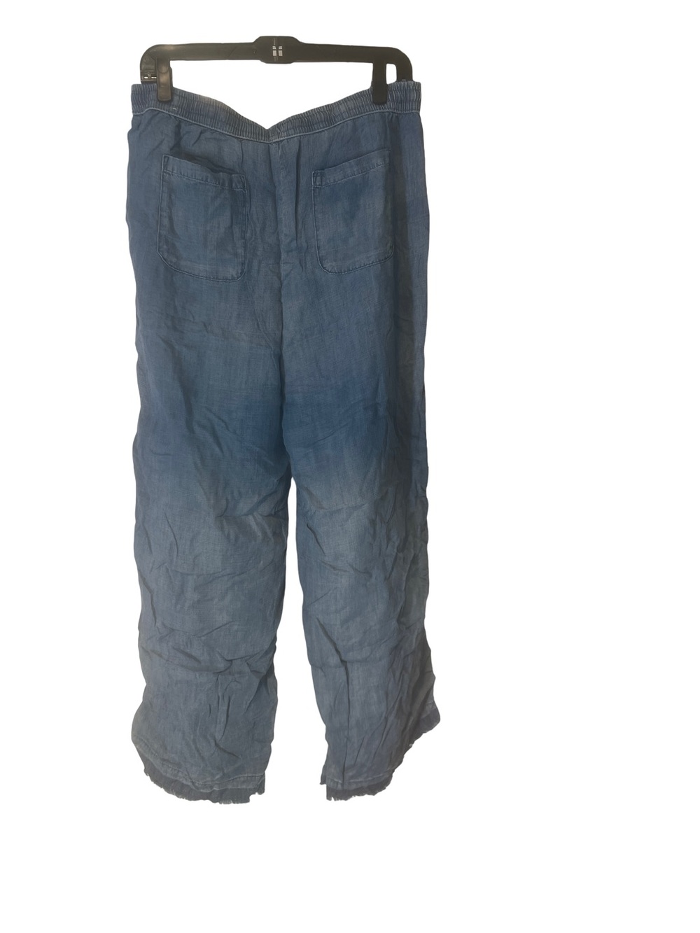 Soft Surroundings Blue Wide Leg Jeans